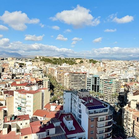 Apartament 18Th Floor City Center Riscal Alicante Bagian luar foto