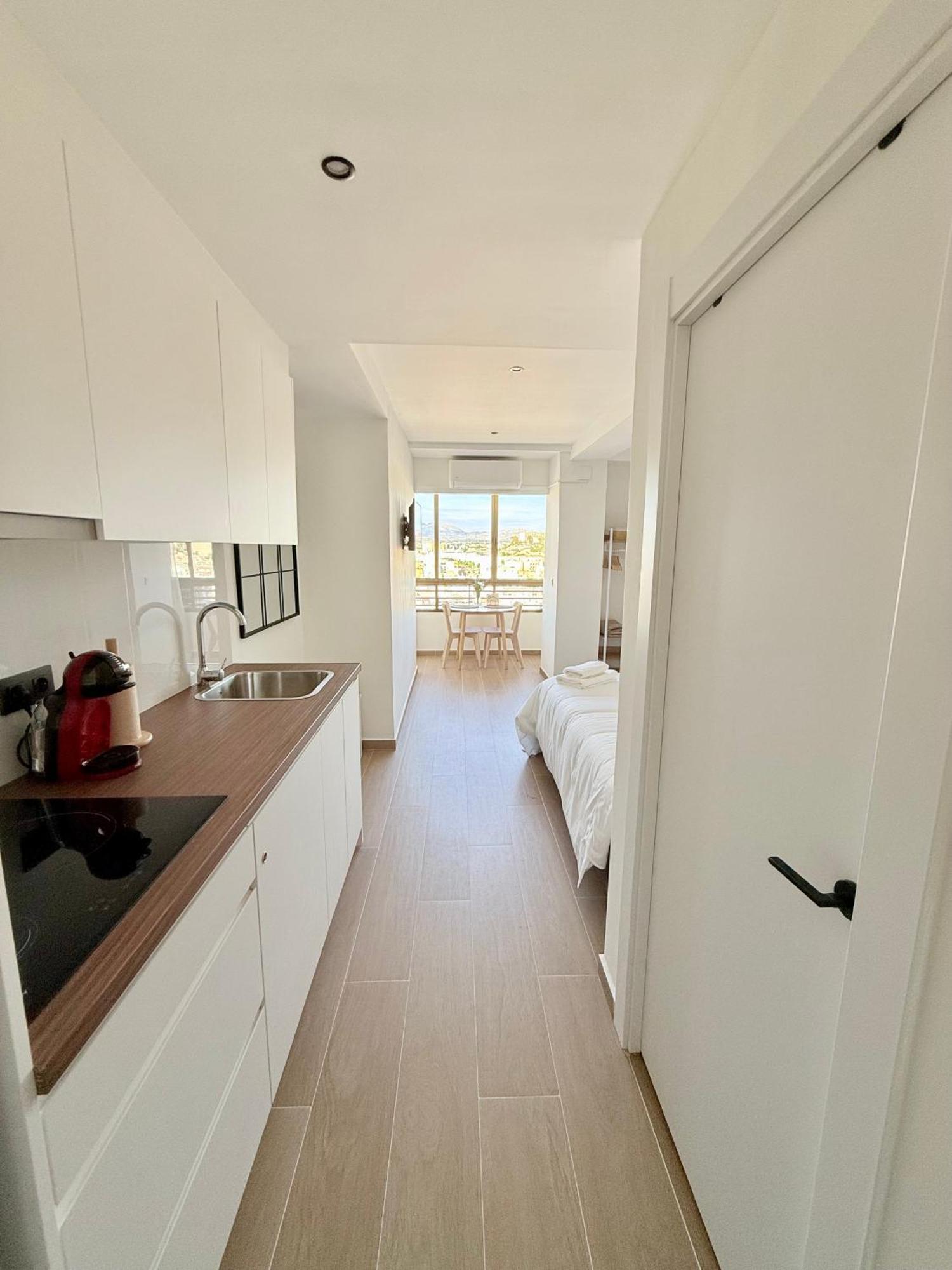 Apartament 18Th Floor City Center Riscal Alicante Bagian luar foto